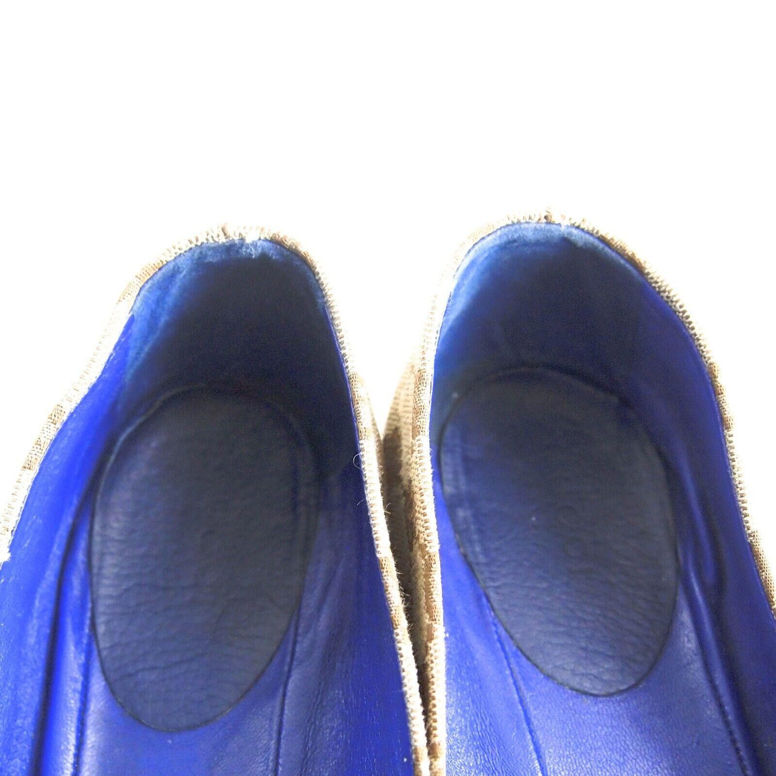 Gucci Gucci Ballet Flats Brown Supreme GG Canvas EU 36.5 US 6.5 Size US 6.5 / IT 36.5 - 4 Thumbnail