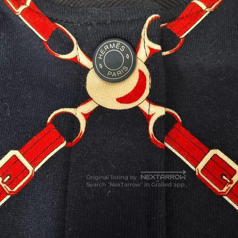 Hermes Hermes Classic Chain Print Button Jacket Size XS / US 0-2 / IT 36-38 - 5 Thumbnail