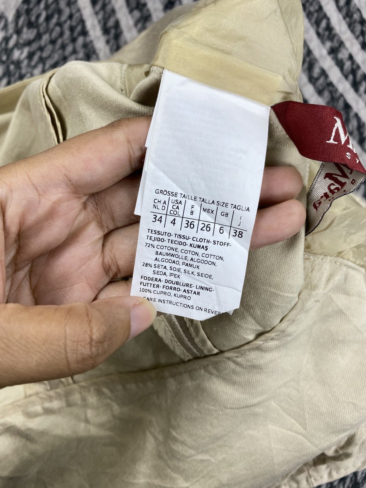 Max Mara Maxmara Studio Single Button Cropped Blazer Size XS / US 0-2 / IT 36-38 - 10 Thumbnail