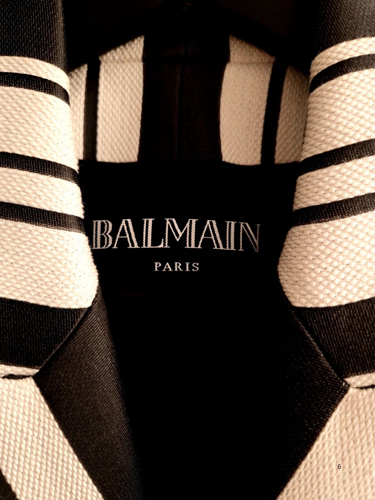 Balmain Balmain Striped Blazer Jacket Size M / US 6-8 / IT 42-44 - 4 Thumbnail