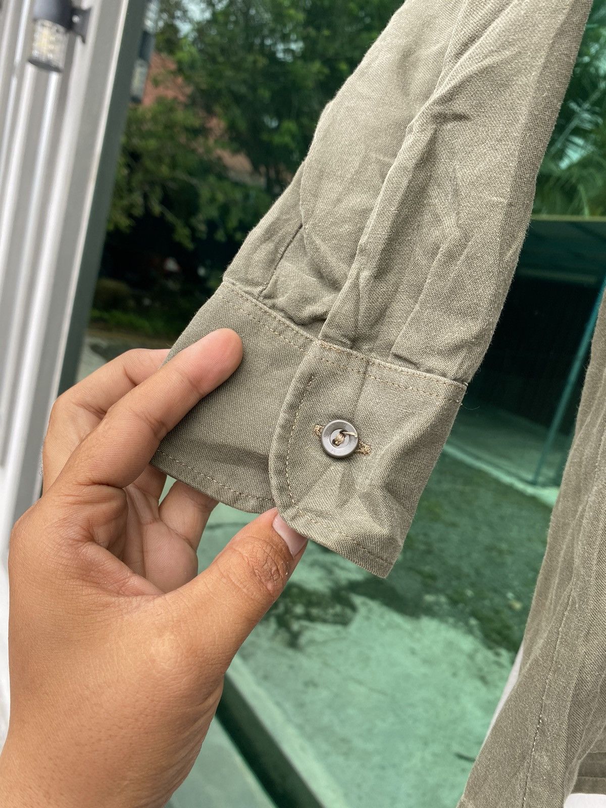 Vintage ♦️ Vintage Germany Army Shirts ♦️ Size US XL / EU 56 / 4 - 4 Thumbnail