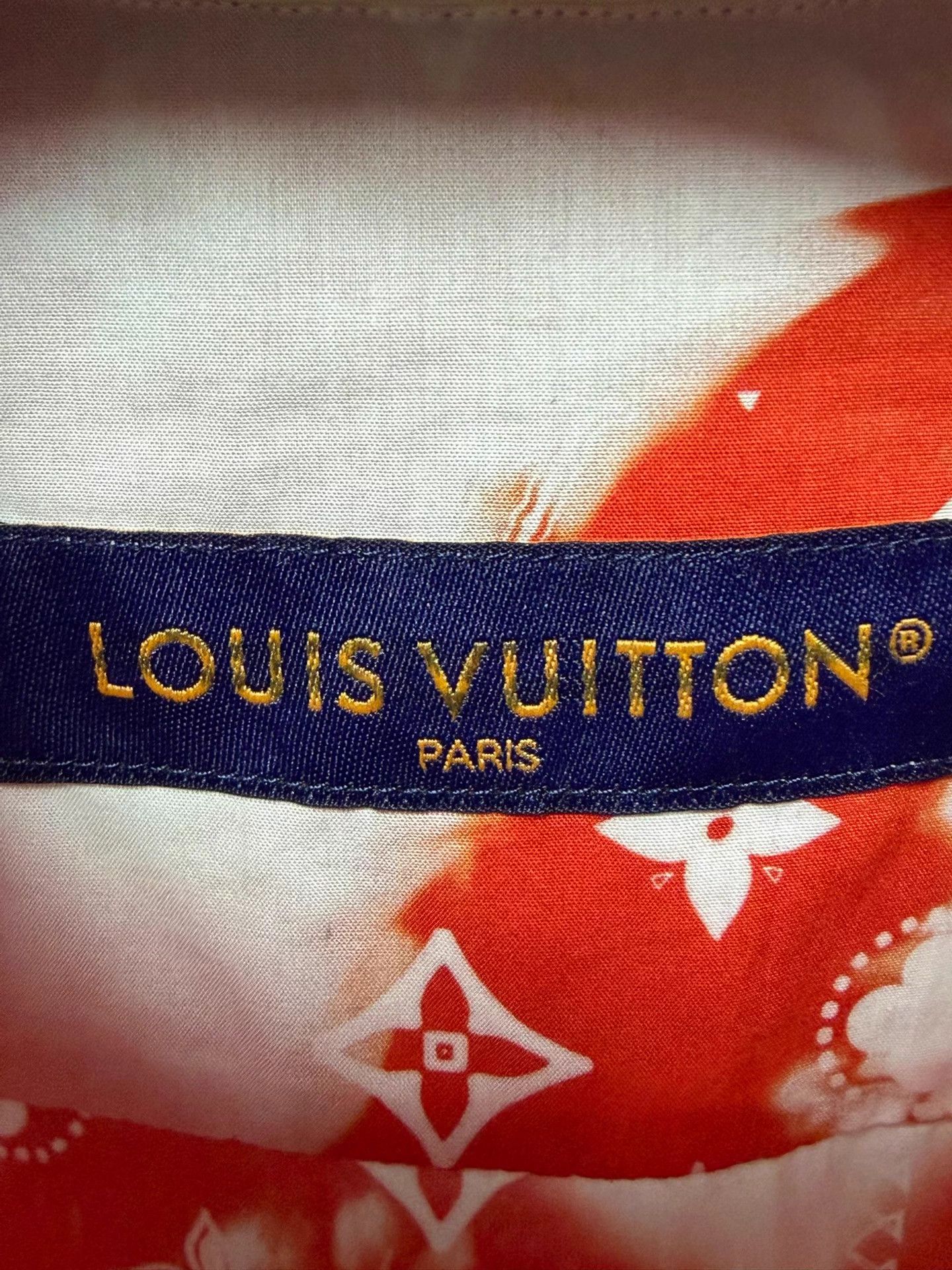 Louis Vuitton LV short-sleeve shirt S made in France Size US S / EU 44-46 / 1 - 3 Thumbnail
