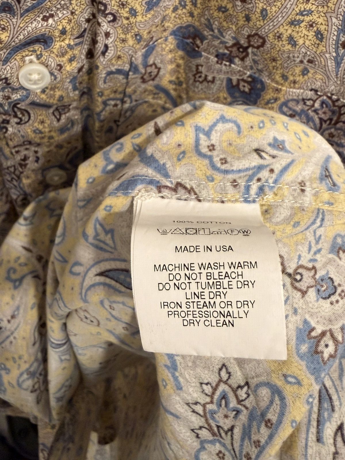 Engineered Garments Engineered Garments Paisley Print Button Up Shirt M Size US M / EU 48-50 / 2 - 4 Thumbnail