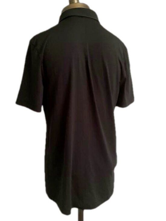 Lululemon Lululemon Black Evolution Short Sleeve Polo Shirt - Medium Size US M / EU 48-50 / 2 - 7 Thumbnail