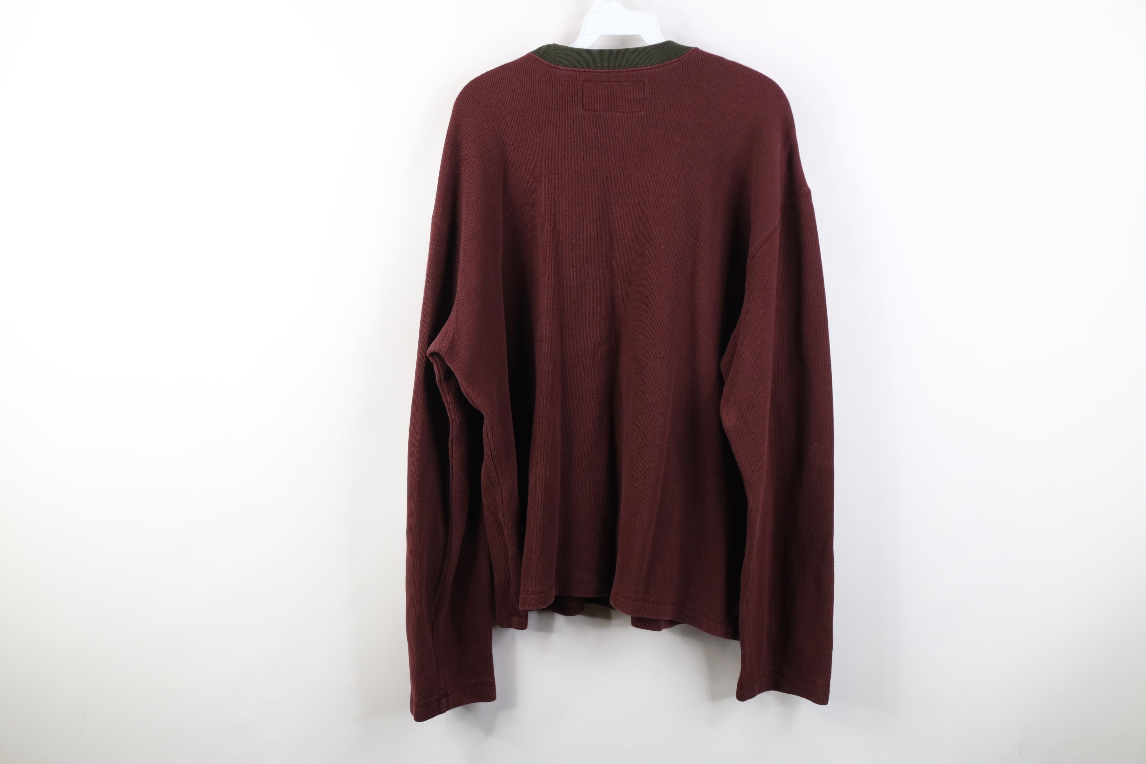 Abercrombie & Fitch Vintage 90s Abercrombie & Fitch Knit Long Sleeve T-Shirt USA Size US XL / EU 56 / 4 - 12 Thumbnail