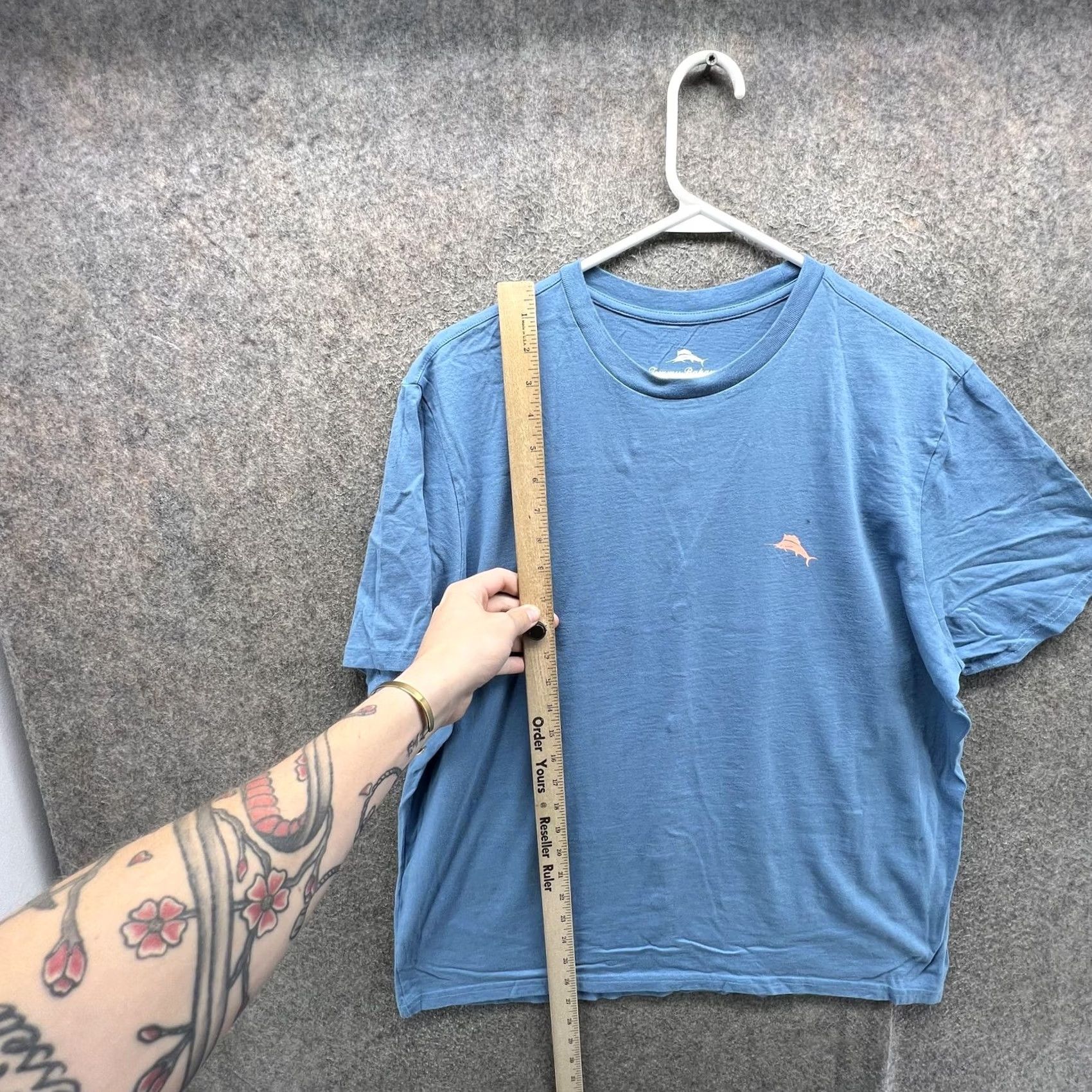 Tommy Bahama Tommy Bahama Shirt Mens Medium Blue Island Life Graphic Tee Beach Tagless Short Sleeve Crew Neck Sahs Size US M / EU 48-50 / 2 - 5 Thumbnail