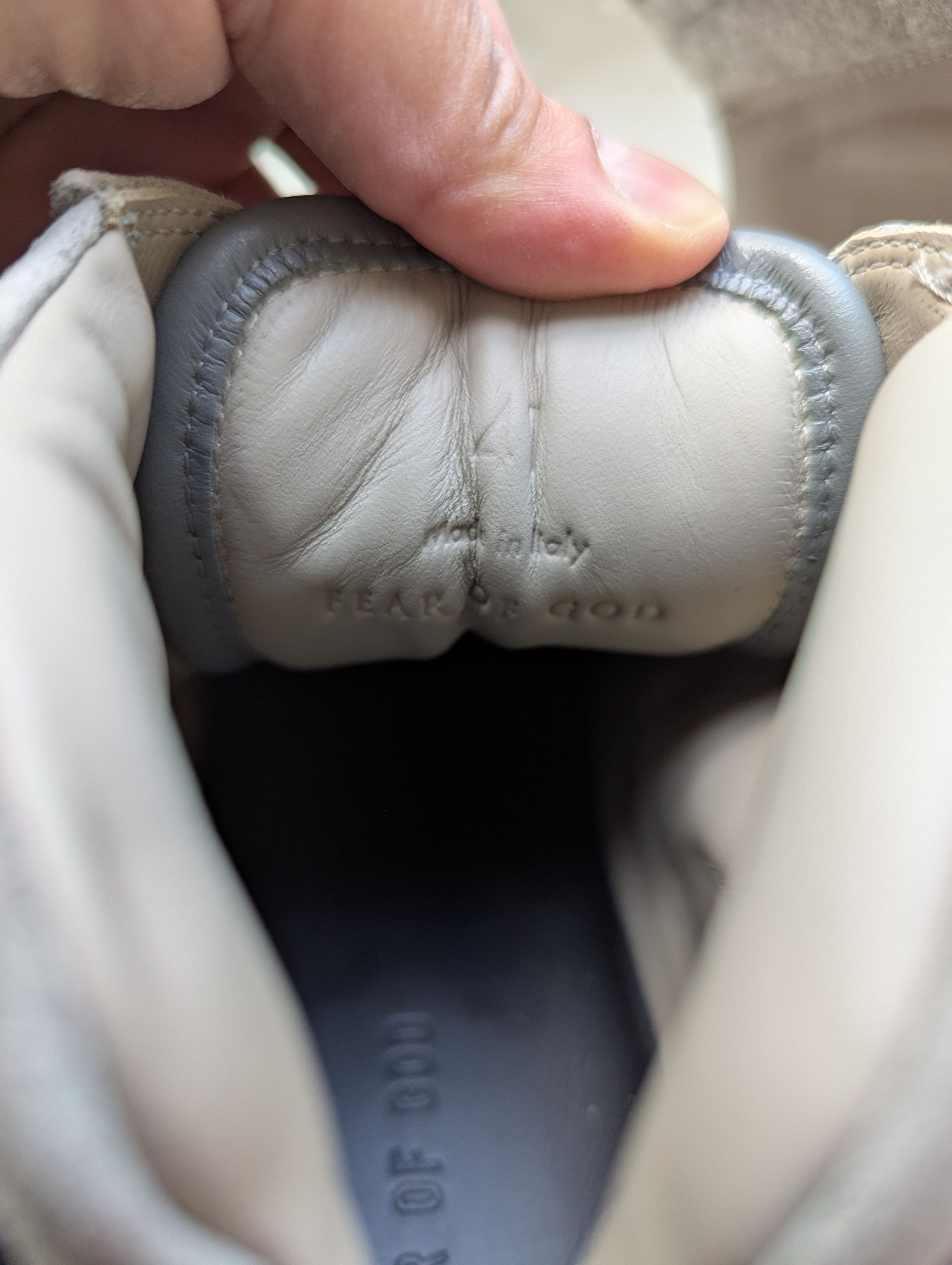 Fear of God Fear of God Suede Skate Mid ‘Interstellar Gum’ Size US 8 / EU 41 - 22 Thumbnail