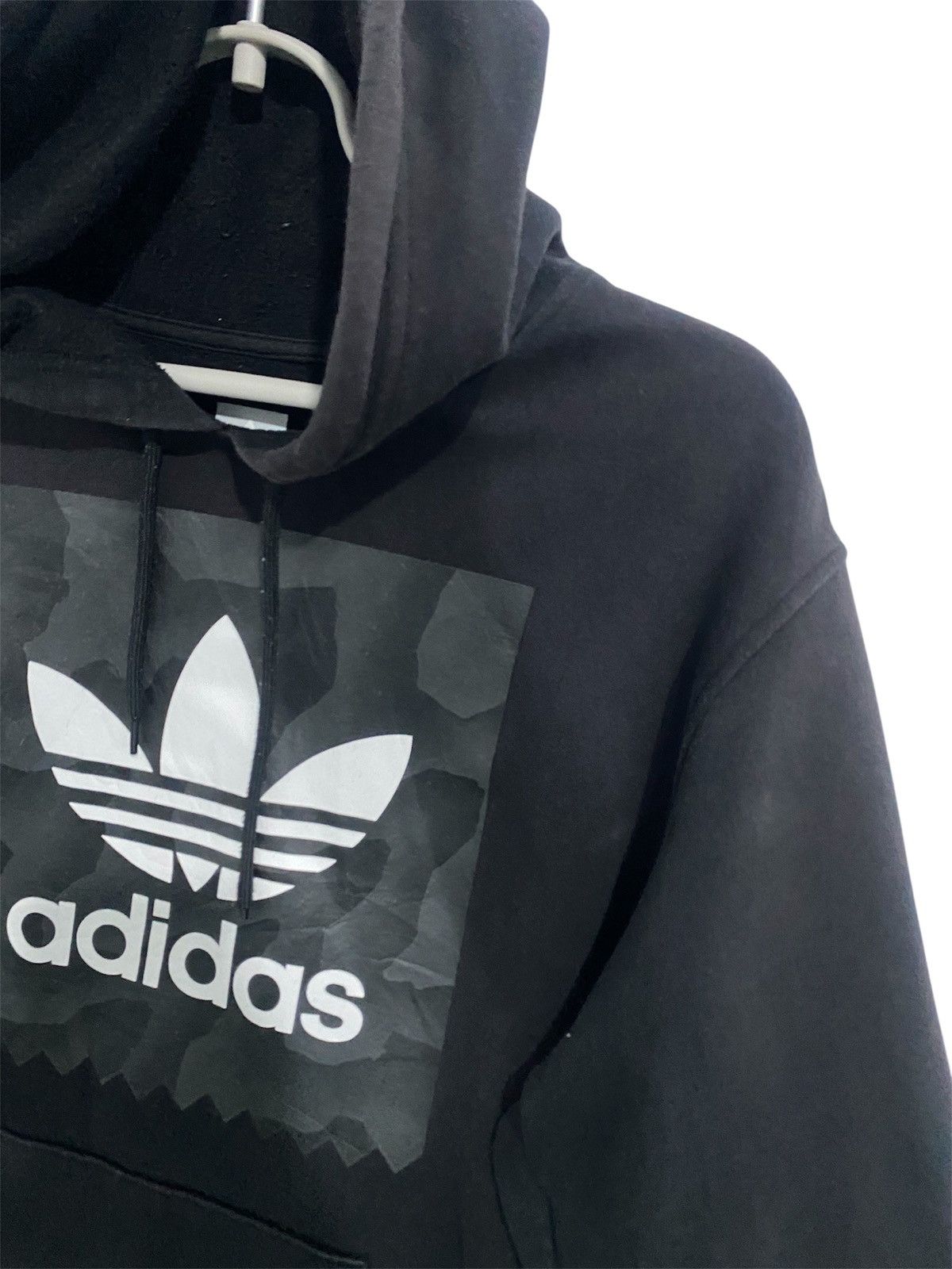 Adidas Adidas hoodie big logo Size US L / EU 52-54 / 3 - 3 Thumbnail