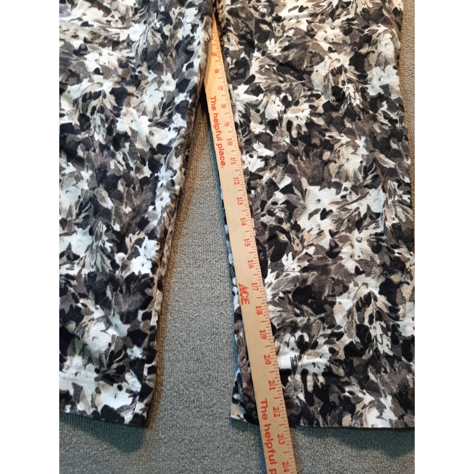 Ann Taylor Ann Taylor Loft Pants Size 14 Womens Floral Jogger Multicolor Regular Casual Pants Womens Size 36" / US 14 / IT 50 - 3 Thumbnail