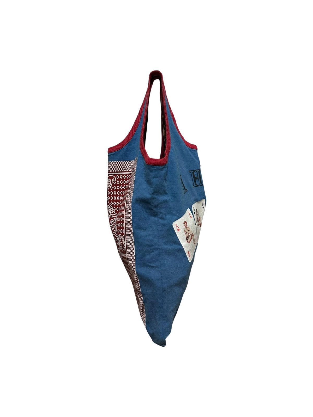 Dolce & Gabbana D&G S/S 2002 " I HOLD 4 TRUMP CARDS" Print Tote Bag Size ONE SIZE - 3 Thumbnail