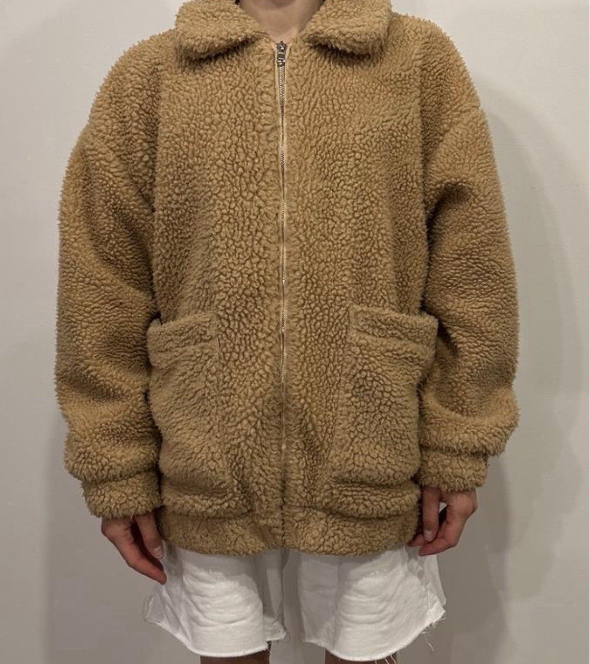 I.AM.GIA I am Gia Faux Fur Teddy Jacket Beige Size XS Size XS / US 0-2 / IT 36-38 - 6 Thumbnail