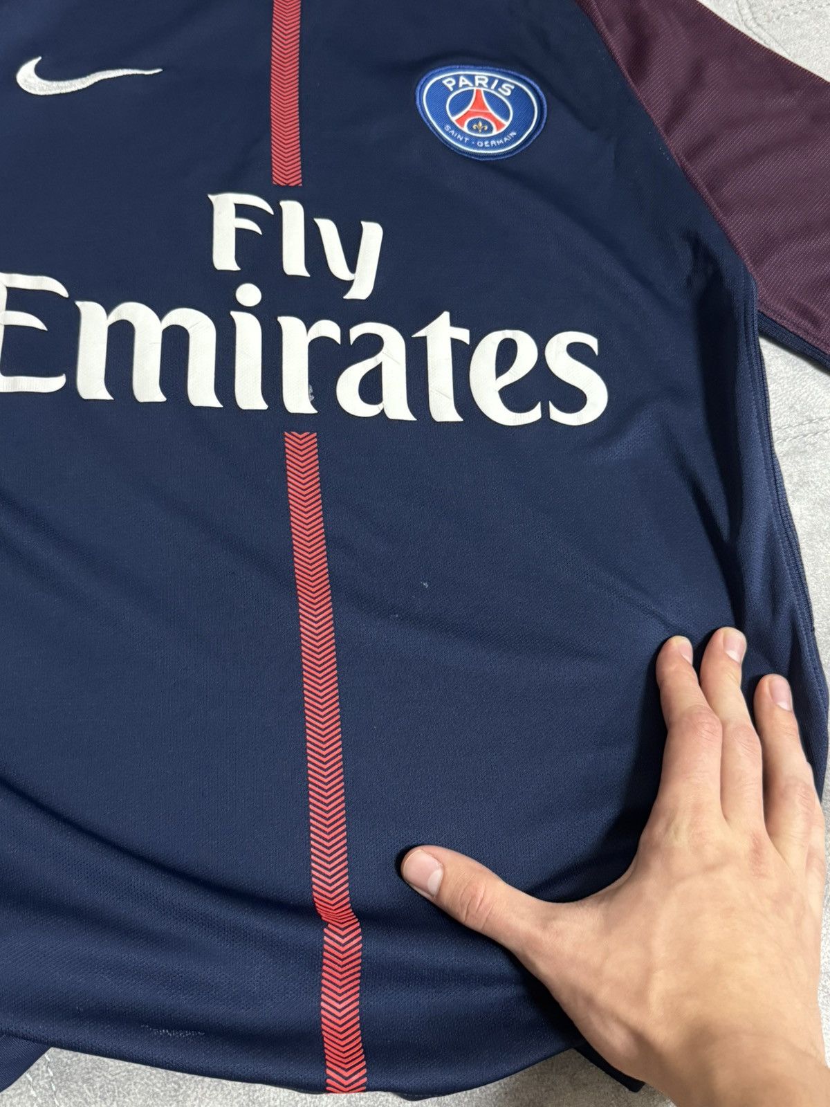 Nike × Vintage Vintage Nike PSG France soccer jersey t-shirt M Paris Size US M / EU 48-50 / 2 - 4 Thumbnail