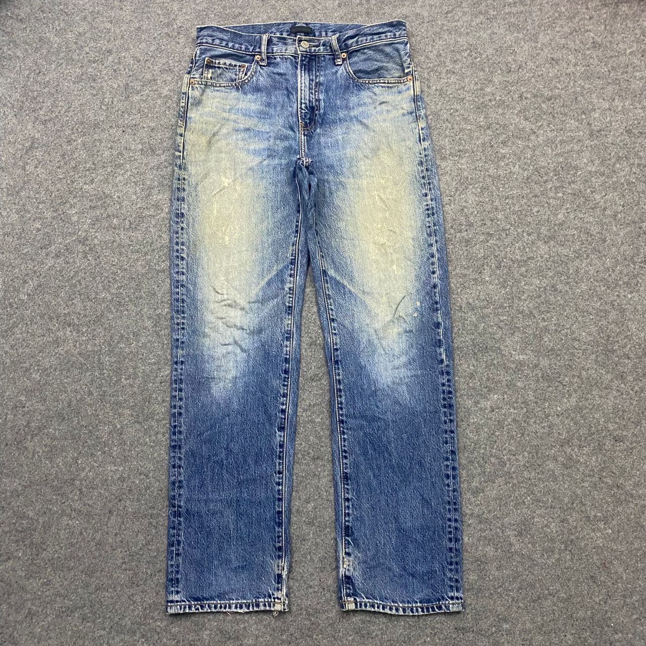 Japanese Brand 💥Best Offer💥Vintage Uniqlo Jeans Distressed Denim Size US 32 / EU 48 - 1 Thumbnail