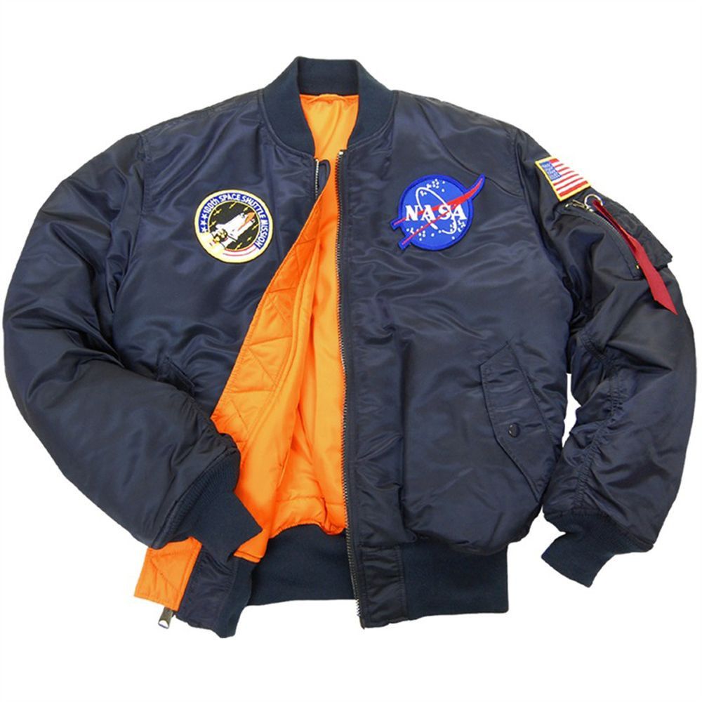 Alpha Industries × NASA Alpha Industries NASA MA-1 Flight Jacket Size US S / EU 44-46 / 1 - 1 Thumbnail