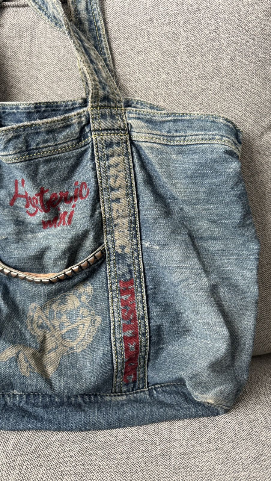 Hysteric Glamour Hysteric Glamour Denim Tote Bag Size ONE SIZE - 5 Thumbnail