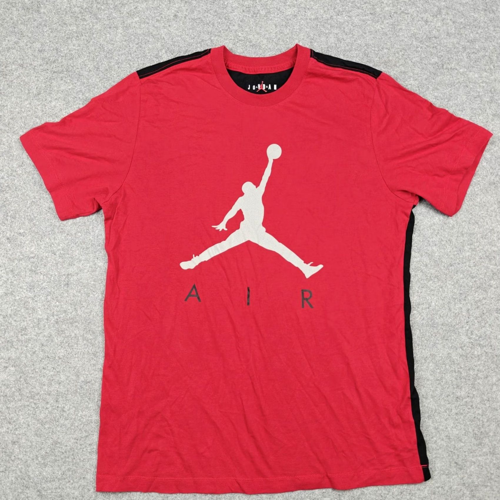Jordan Brand Jordan Shirt Mens M Red Air Jumpman Logo Graphic Tee Basketball Sportswear Size US M / EU 48-50 / 2 - 2 Thumbnail