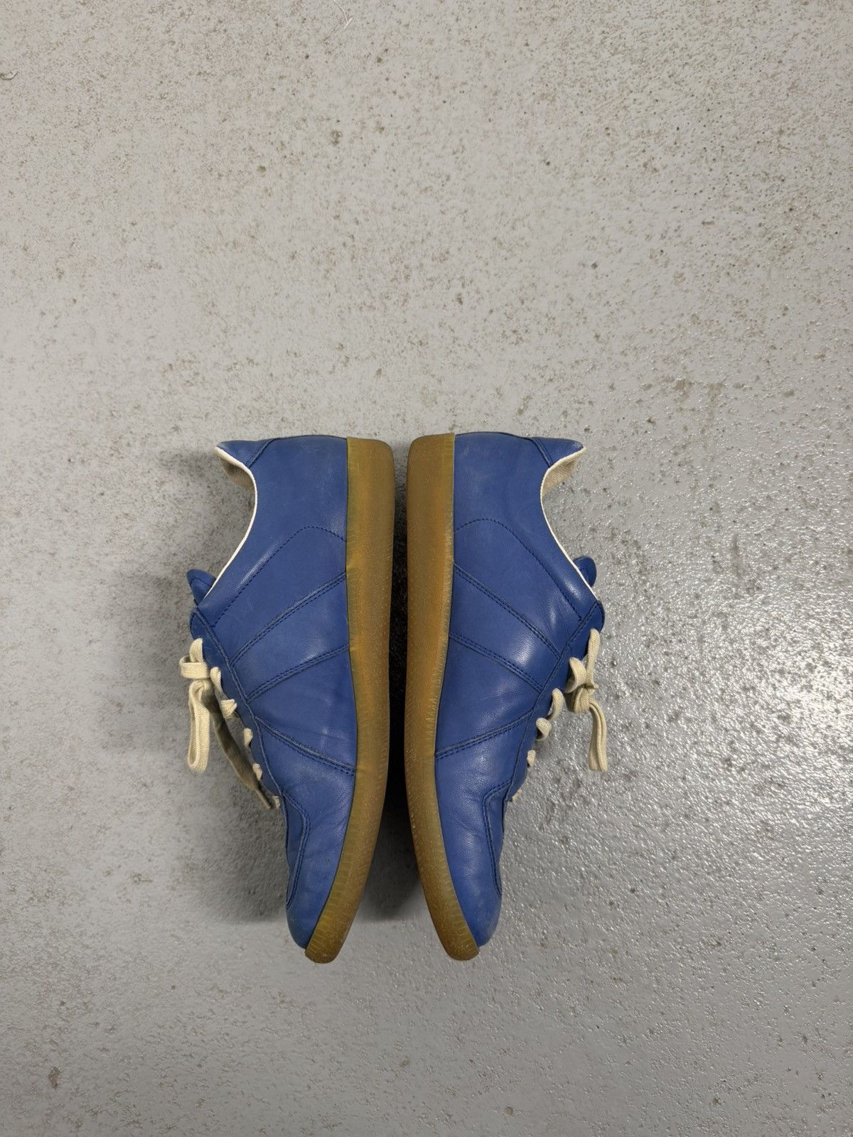 Maison Margiela Maison Margiela Gat Replica Leather Sneakers Size US 8 / EU 41 - 3 Thumbnail