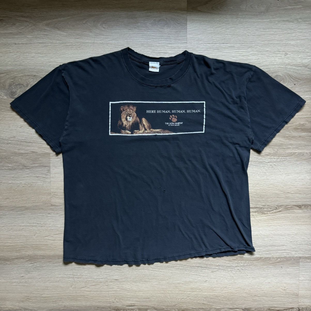 Vintage MGM GRAND Lion Habitat Tee Size US XL / EU 56 / 4 - 1 Thumbnail