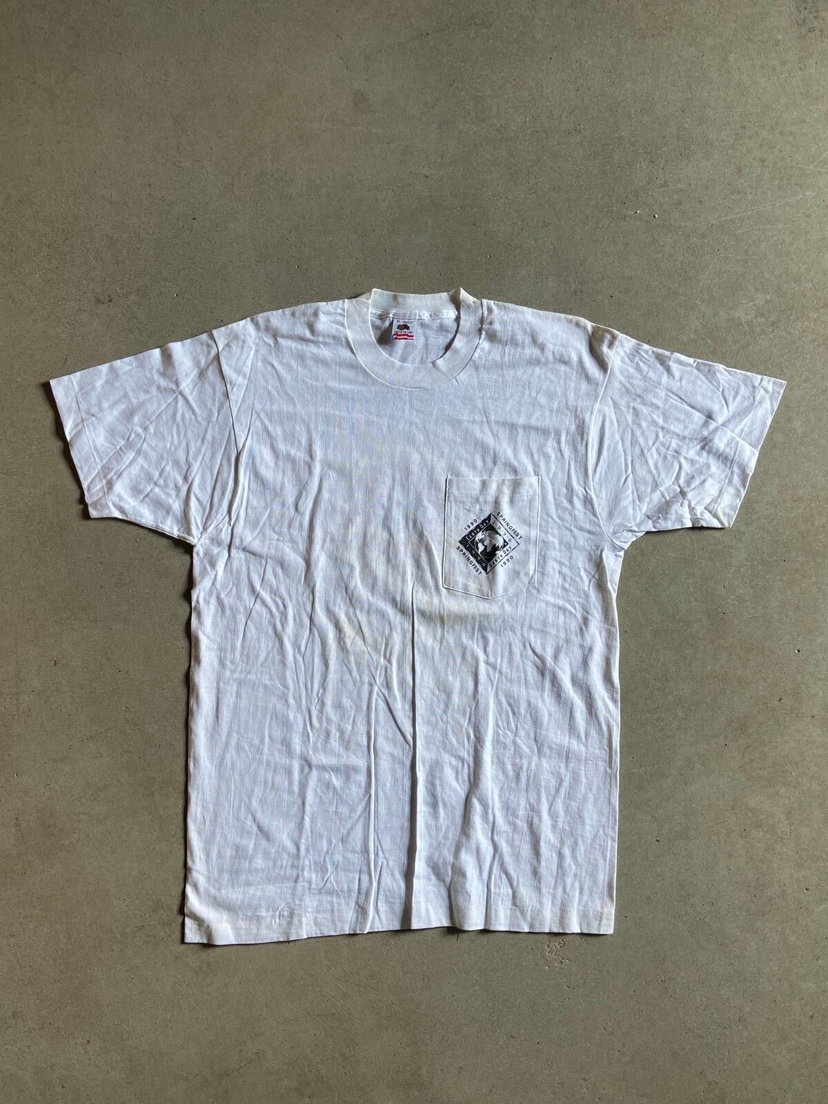 Fruit Of The Loom VTG Springfest Earth Day Tee Sz XL Size US XL / EU 56 / 4 - 2 Thumbnail