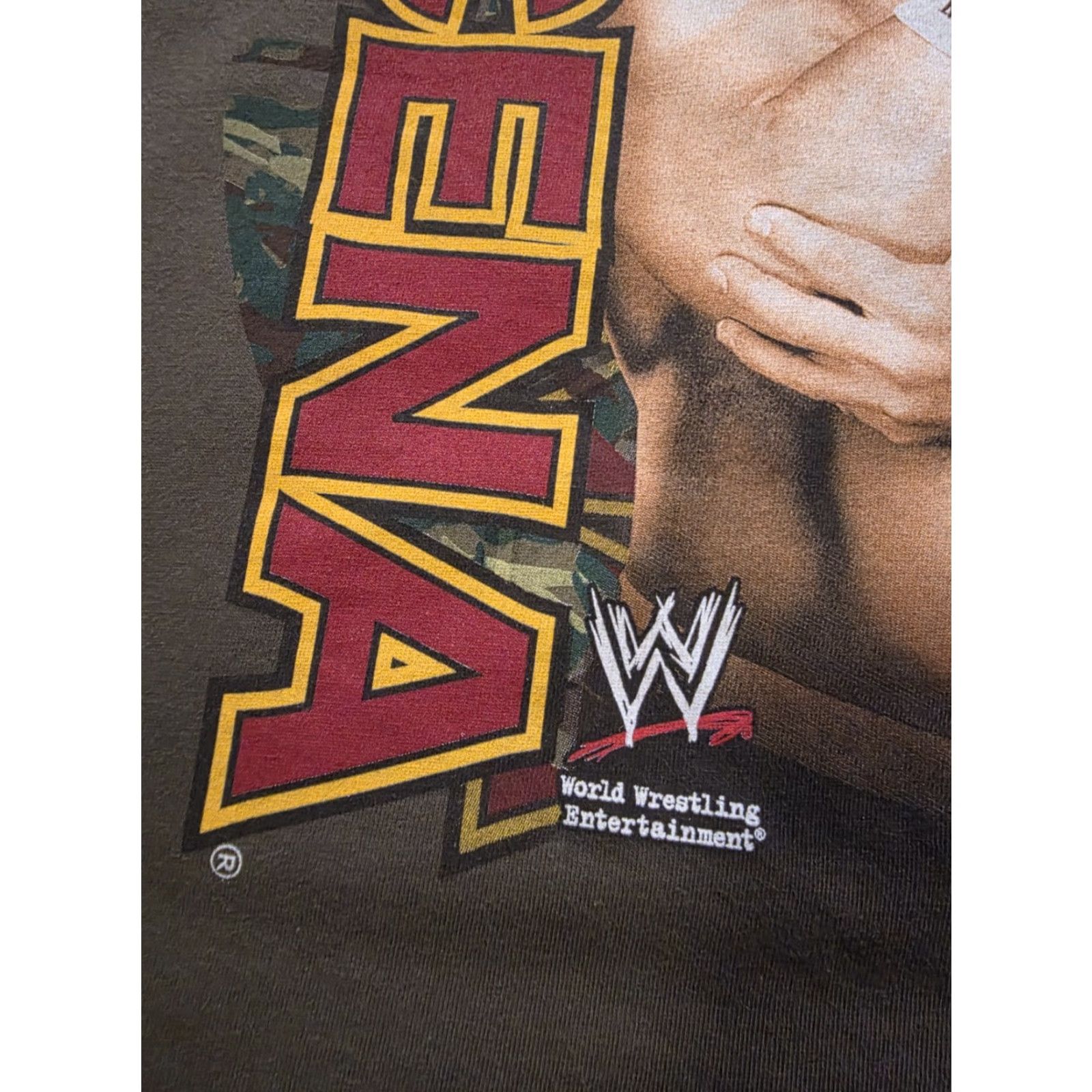 Vintage VINTAGE WWE John Cena You Can't See Me T Shirt Army Green Large Deadstock NWOT Size US L / EU 52-54 / 3 - 3 Thumbnail