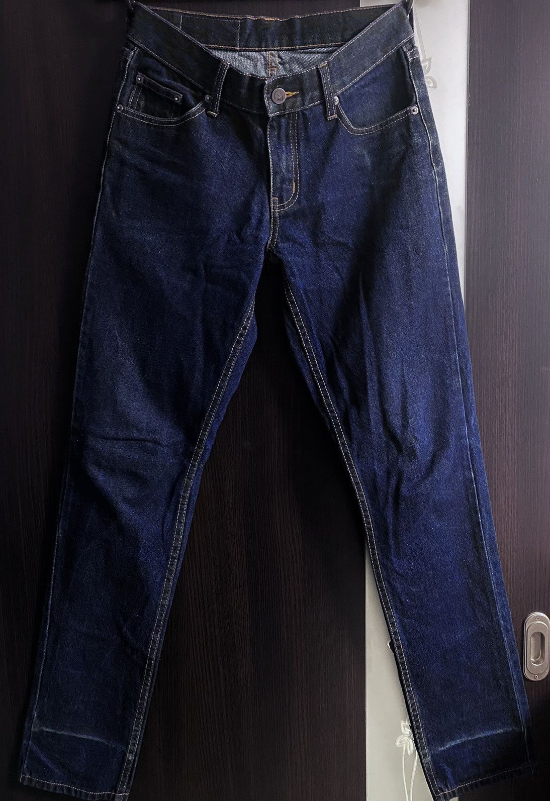 Cheap Monday Cheap Monday Four Rinse Wash Cotton Navy Jeans Thick Denim Size 29" - 4 Thumbnail