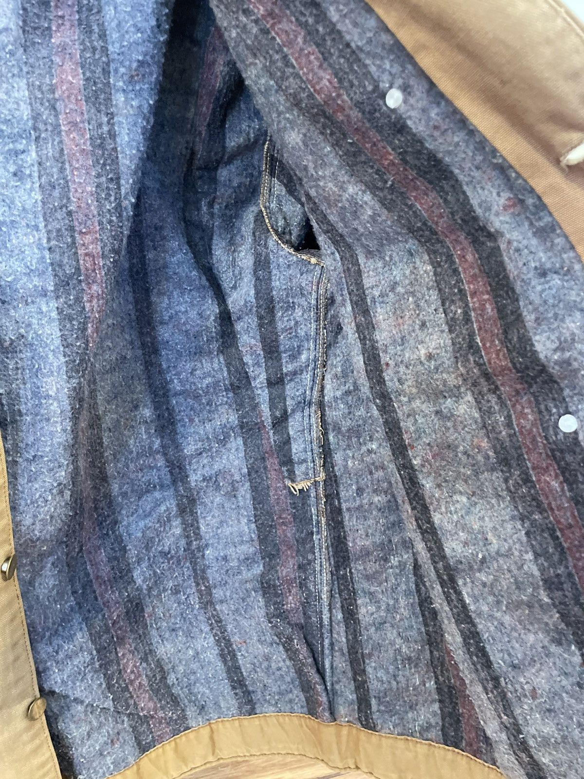 Carhartt Vintage Carhartt Blanket lined chore coat (1980s?) Large Size US L / EU 52-54 / 3 - 11 Thumbnail