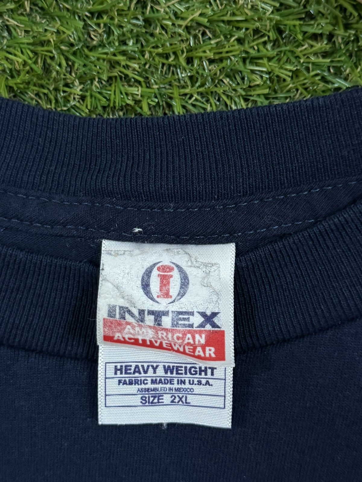 Vintage Vintage San Diego Intex Patch California Oversized Navy Tee Size US XL / EU 56 / 4 - 2 Thumbnail