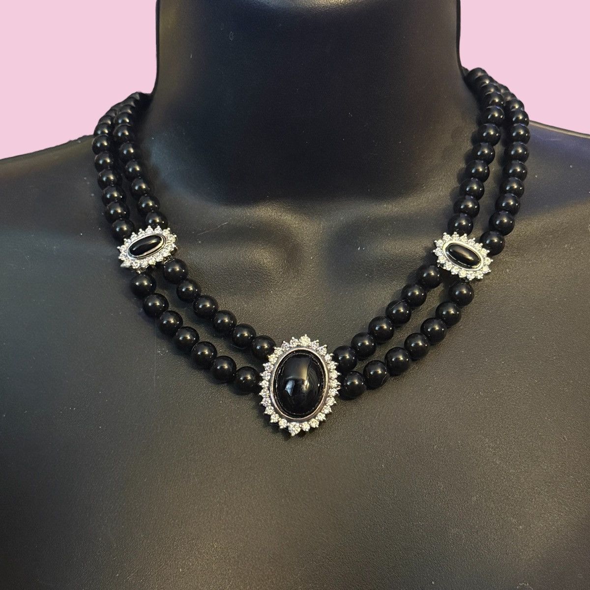 Other Jewelry of Legends double black bead necklace Size ONE SIZE - 1 Thumbnail