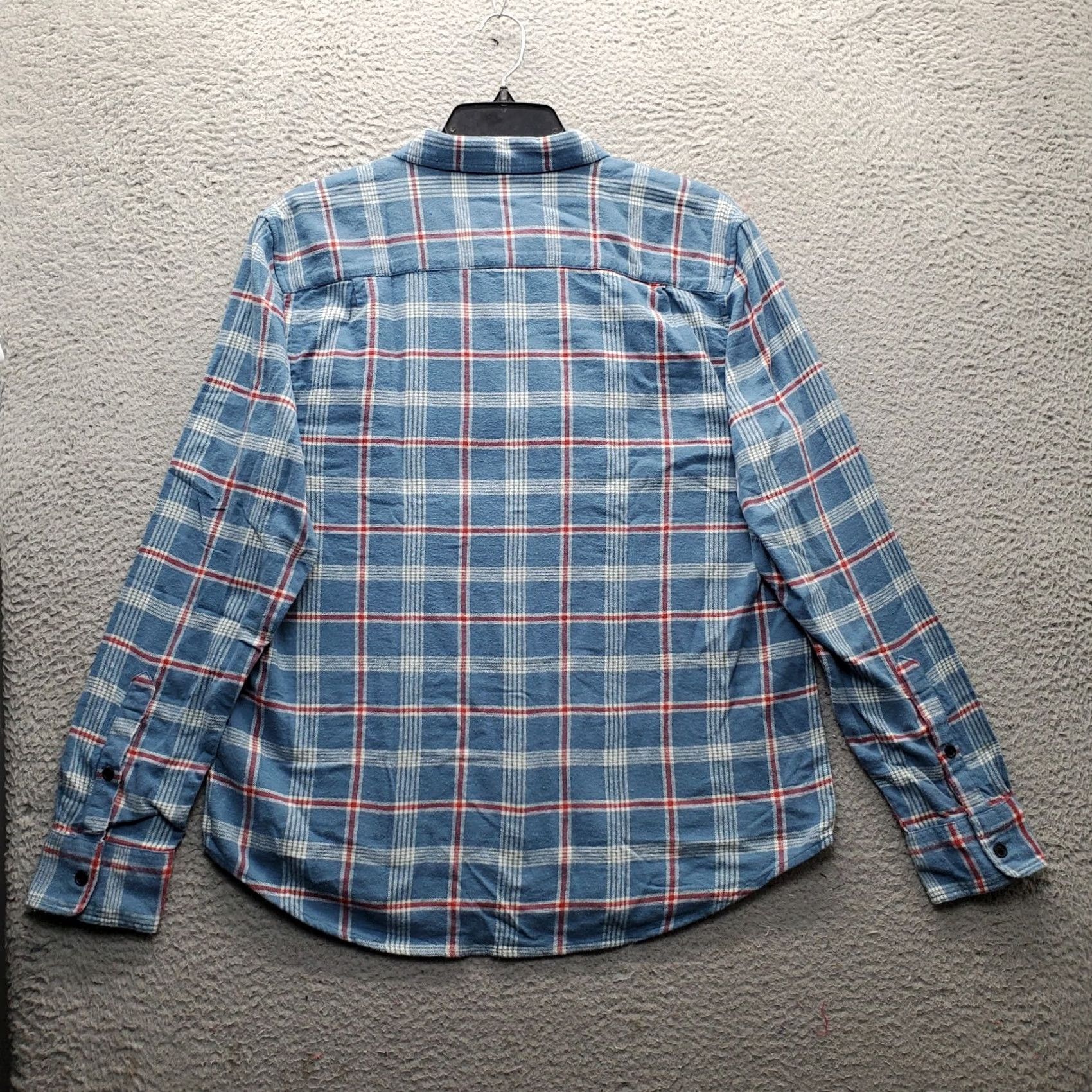 Lucky Brand Lucky Brand Flannel Shirt Mens L Multi Plaid Classic Fit Collared Button-Up Size US L / EU 52-54 / 3 - 2 Thumbnail