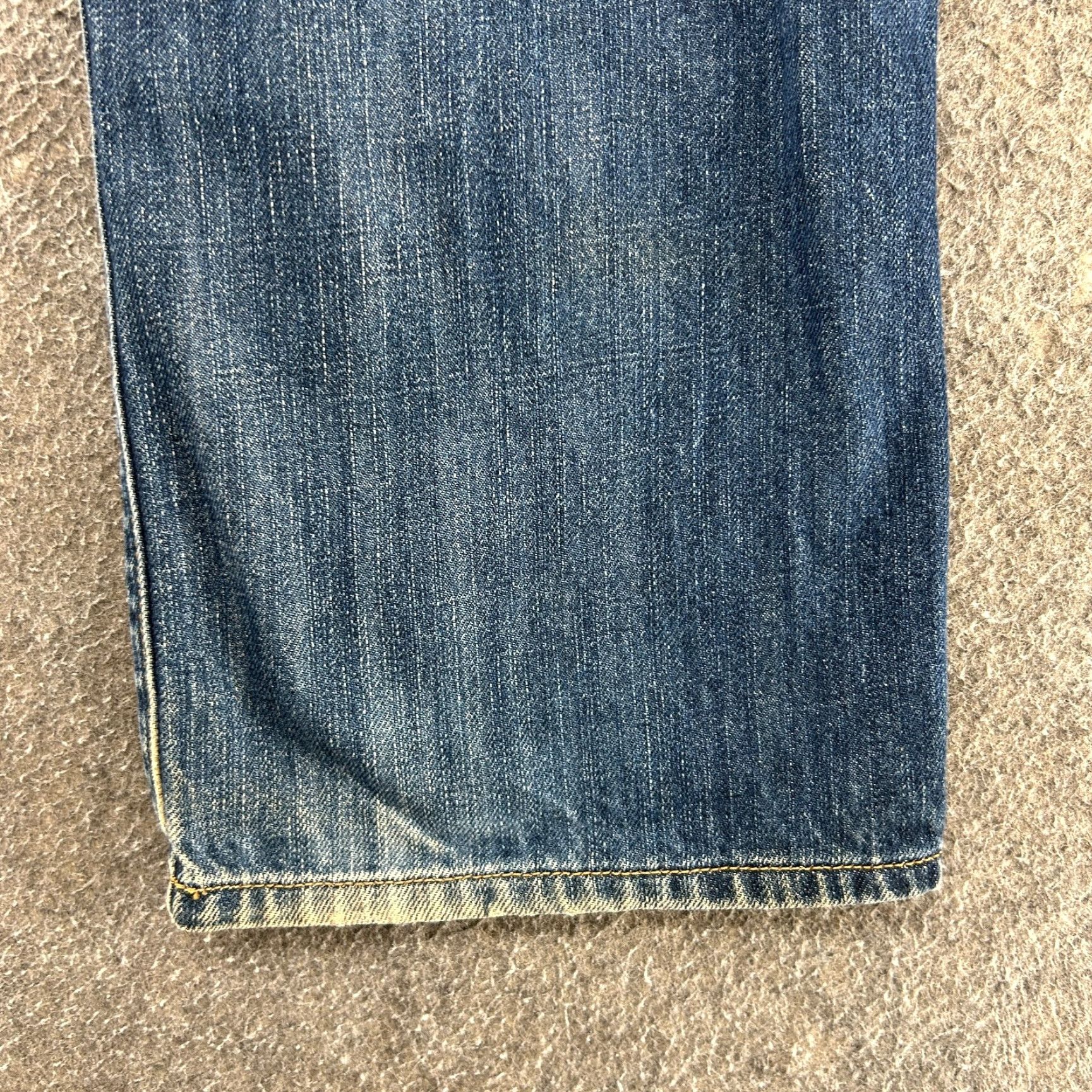 Gap Gap Jeans Men 34x30 Blue Straight Regular Distressed Medium Wash 5-Pocket Denim Slimming Stretch Vintage? No (1969) 1969 Gap Mens Jeans Size US 34 / EU 50 - 5 Thumbnail