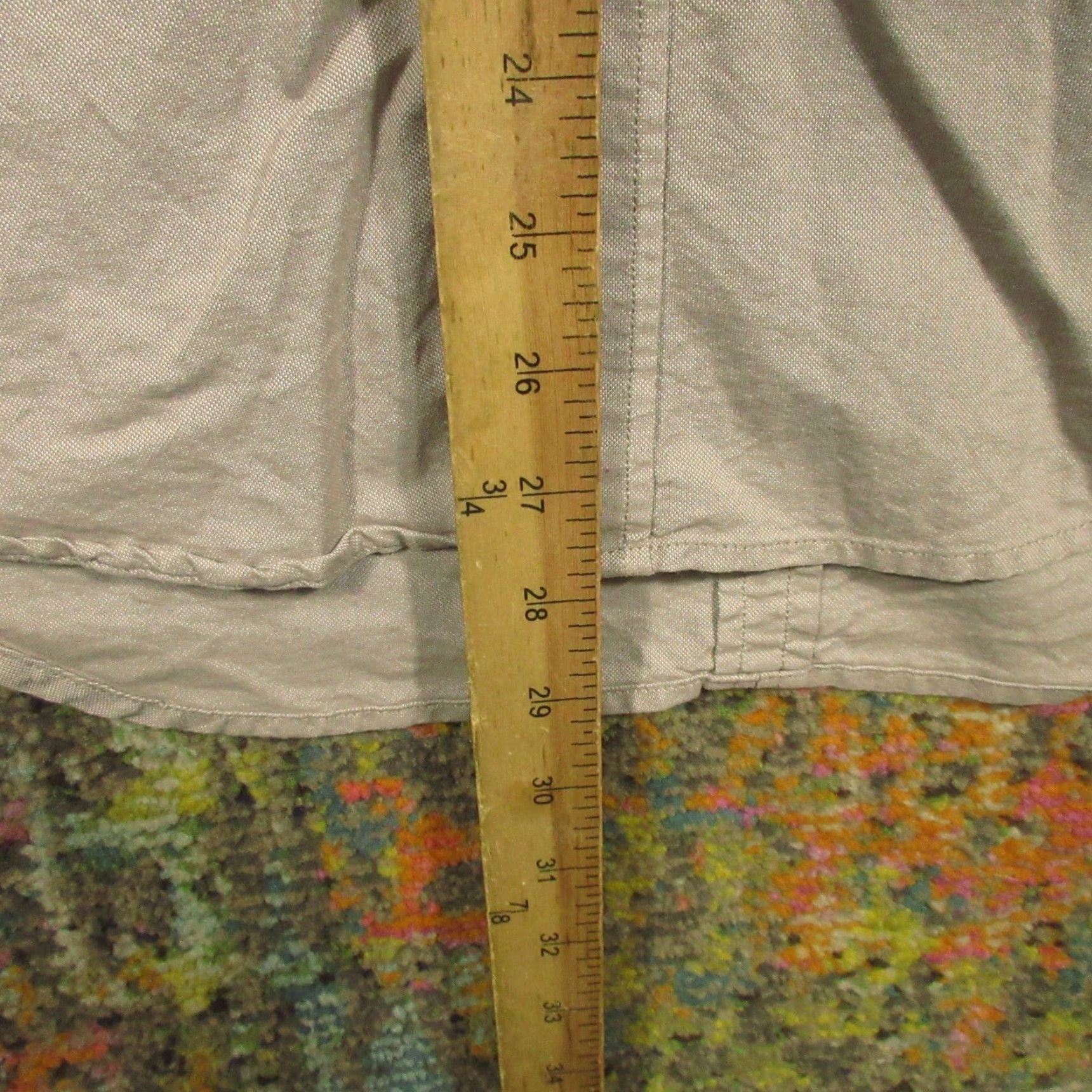 Rag & Bone Rag & Bone Button Down Long Sleeve Shirt Mens L Solid Gray Twill Dress or Casual Size US L / EU 52-54 / 3 - 5 Thumbnail