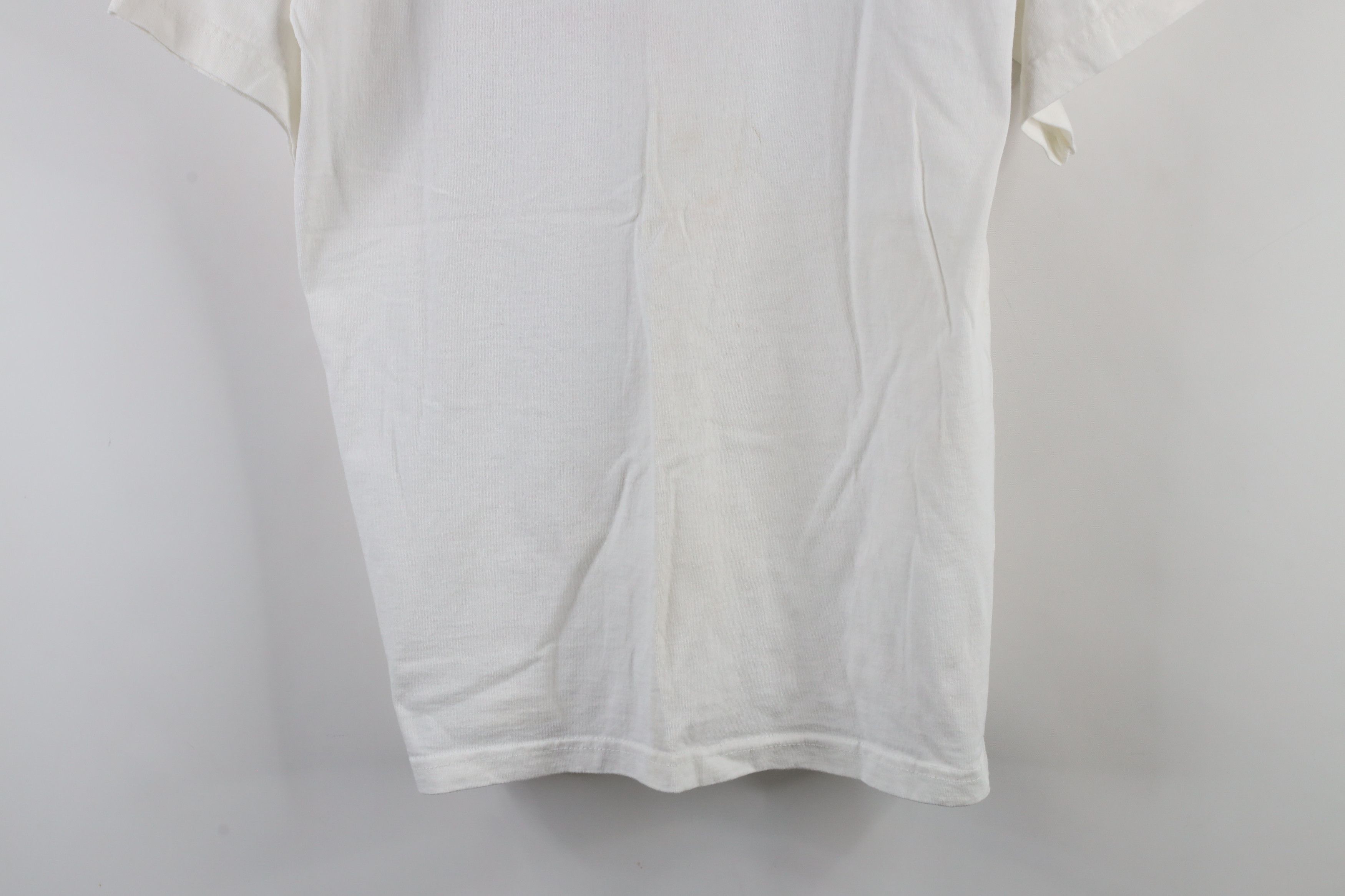 Vintage Vintage 90s Martial Arts America T-Shirt White Cotton Size US M / EU 48-50 / 2 - 3 Thumbnail