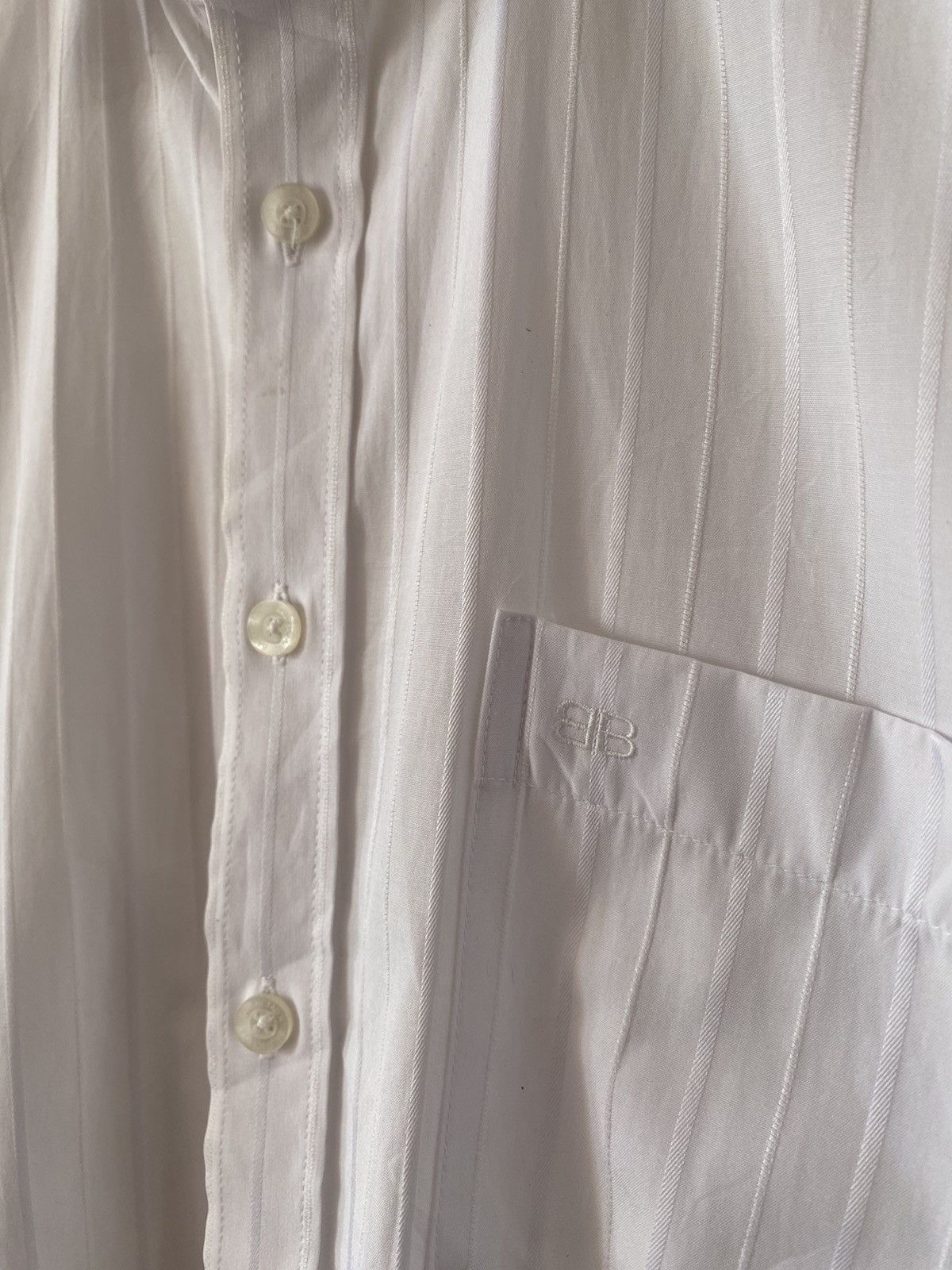 Vintage 90s Balenciaga paris button up shirt Size US L / EU 52-54 / 3 - 2 Thumbnail