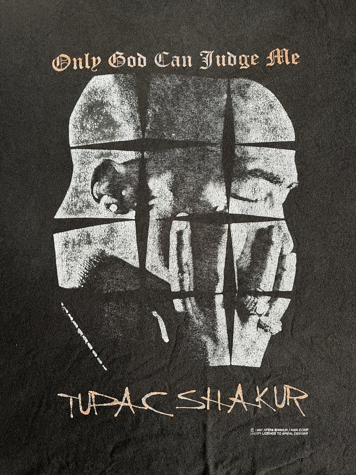 Death Row Records × Rap Tees × Vintage ©1997 Tupac Shakur “My Niggaz“ vintage 90s 2pac Size US XL / EU 56 / 4 - 3 Thumbnail
