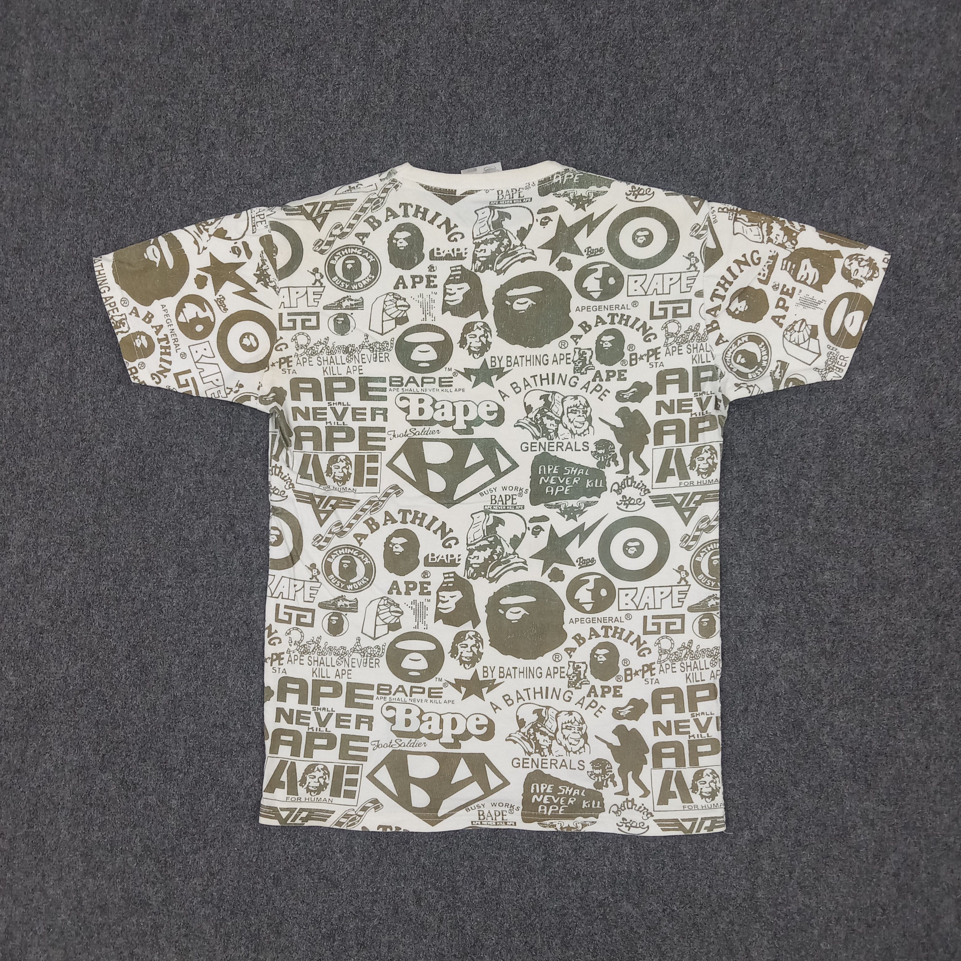 Japanese Brand × Vintage Baby Milo Japanese Brand Full Print Tshirt Size US M / EU 48-50 / 2 - 5 Thumbnail