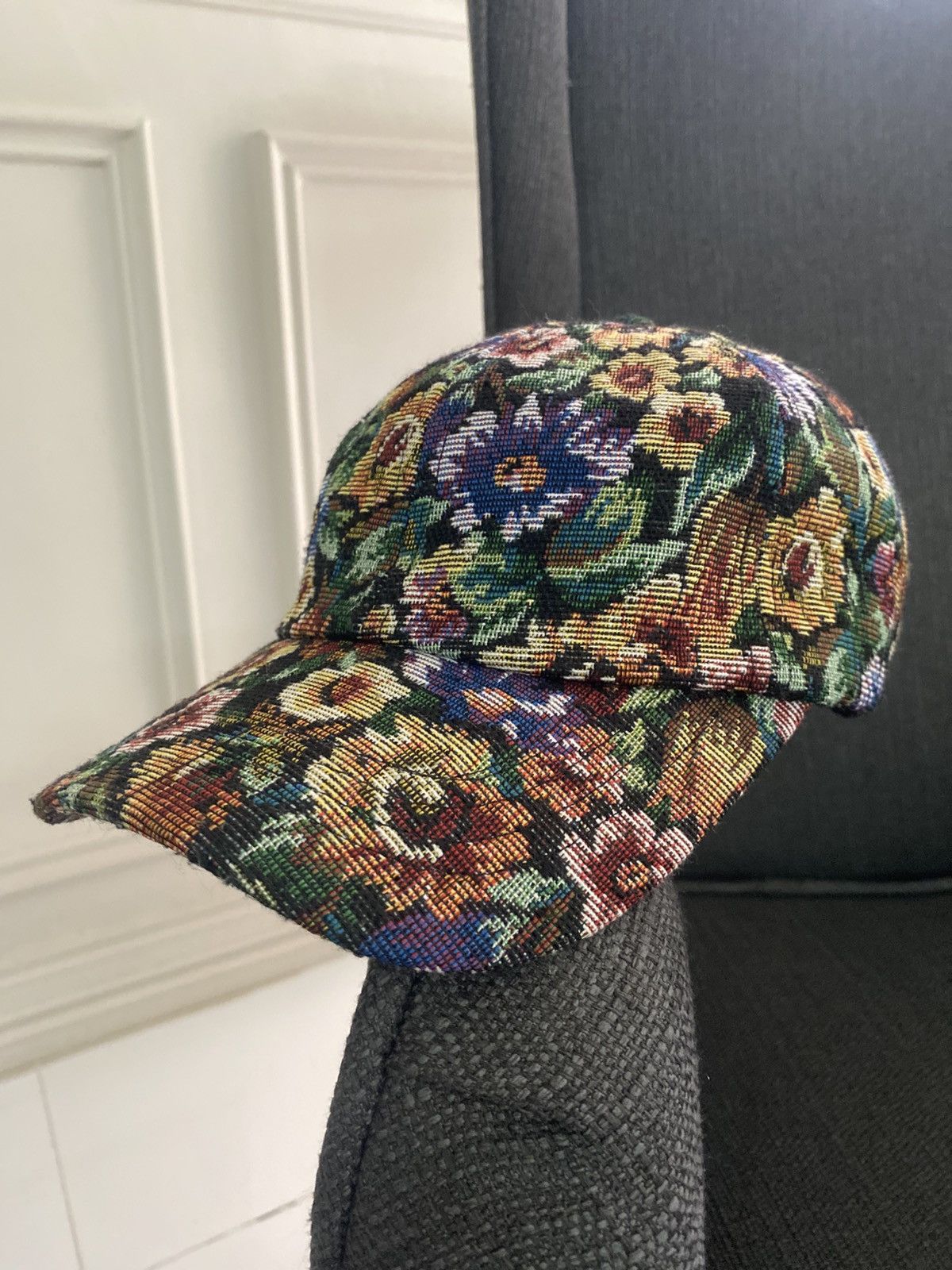 Japanese Brand Floral Cap Size ONE SIZE - 2 Thumbnail