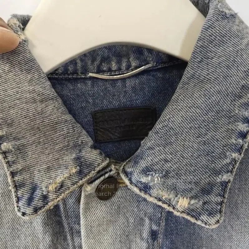 Yves Saint Laurent YSL Light Blue Women's Jacket in XS Size . Size XS / US 0-2 / IT 36-38 - 3 Thumbnail