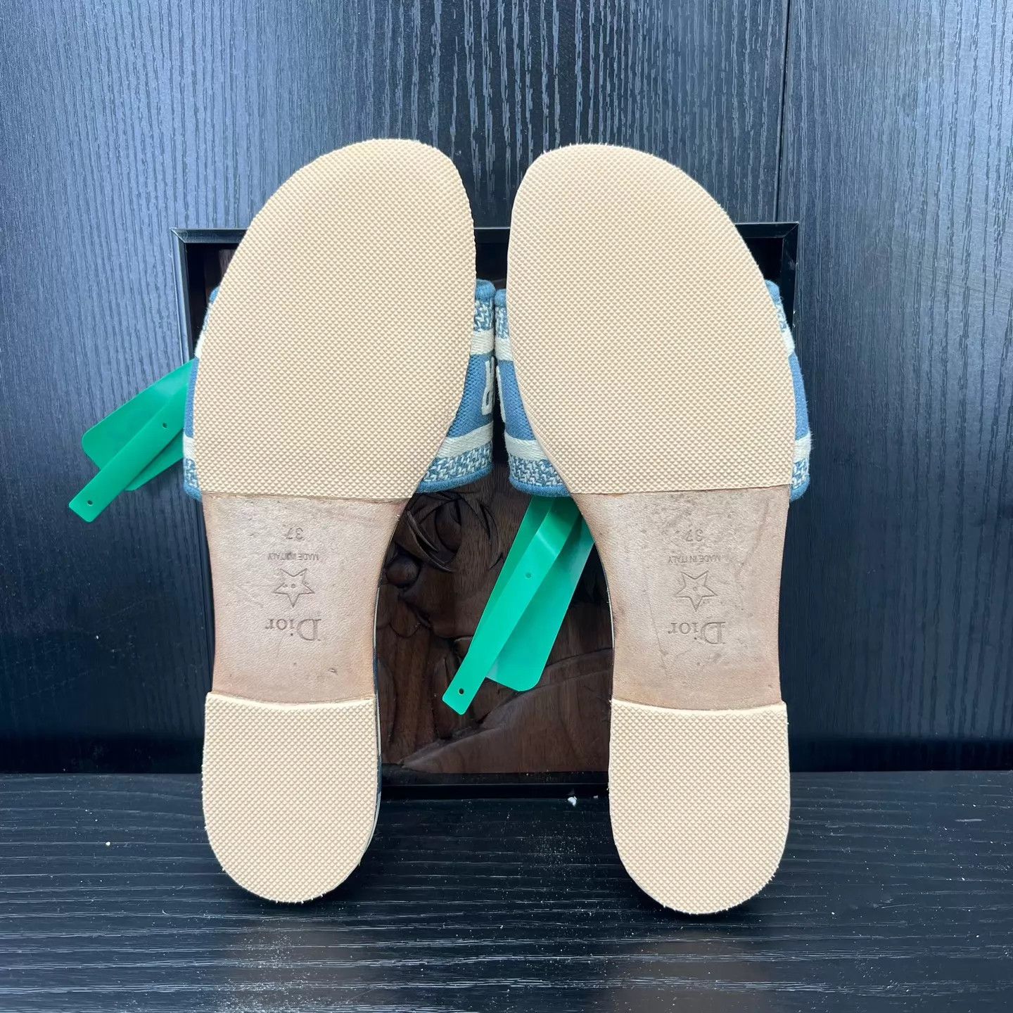 Dior Dior Dway Deep Ocean Blue Slippers 37 EU Size US 6.5 / IT 36.5 - 6 Thumbnail