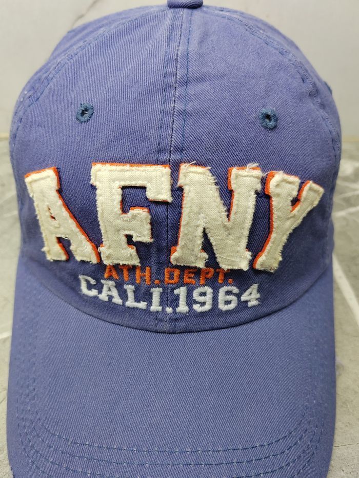 Japanese Brand Vintage AFNY Distressed Style Cap Hat Size ONE SIZE - 3 Thumbnail