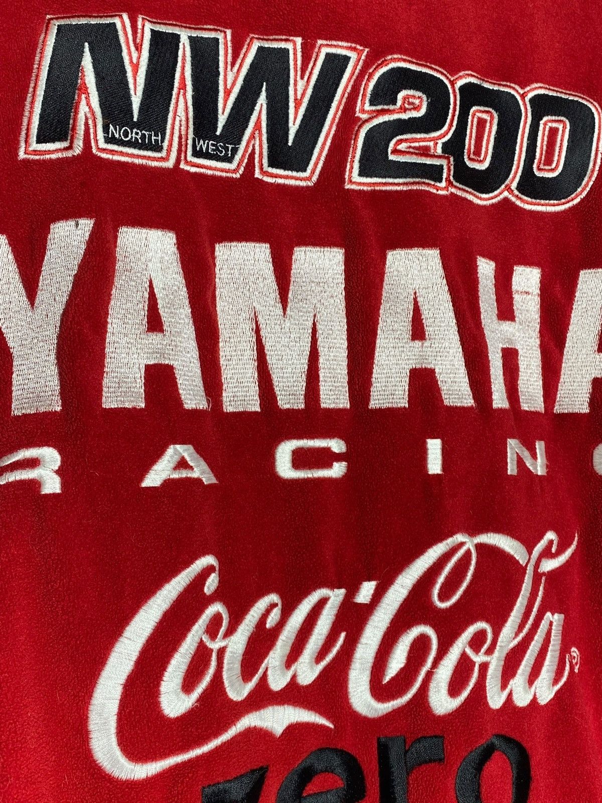 Yamaha Y2K VINTAGE YAMAHA RACING MOTO COCA COLA FLEECE JACKET Size US XL / EU 56 / 4 - 4 Thumbnail