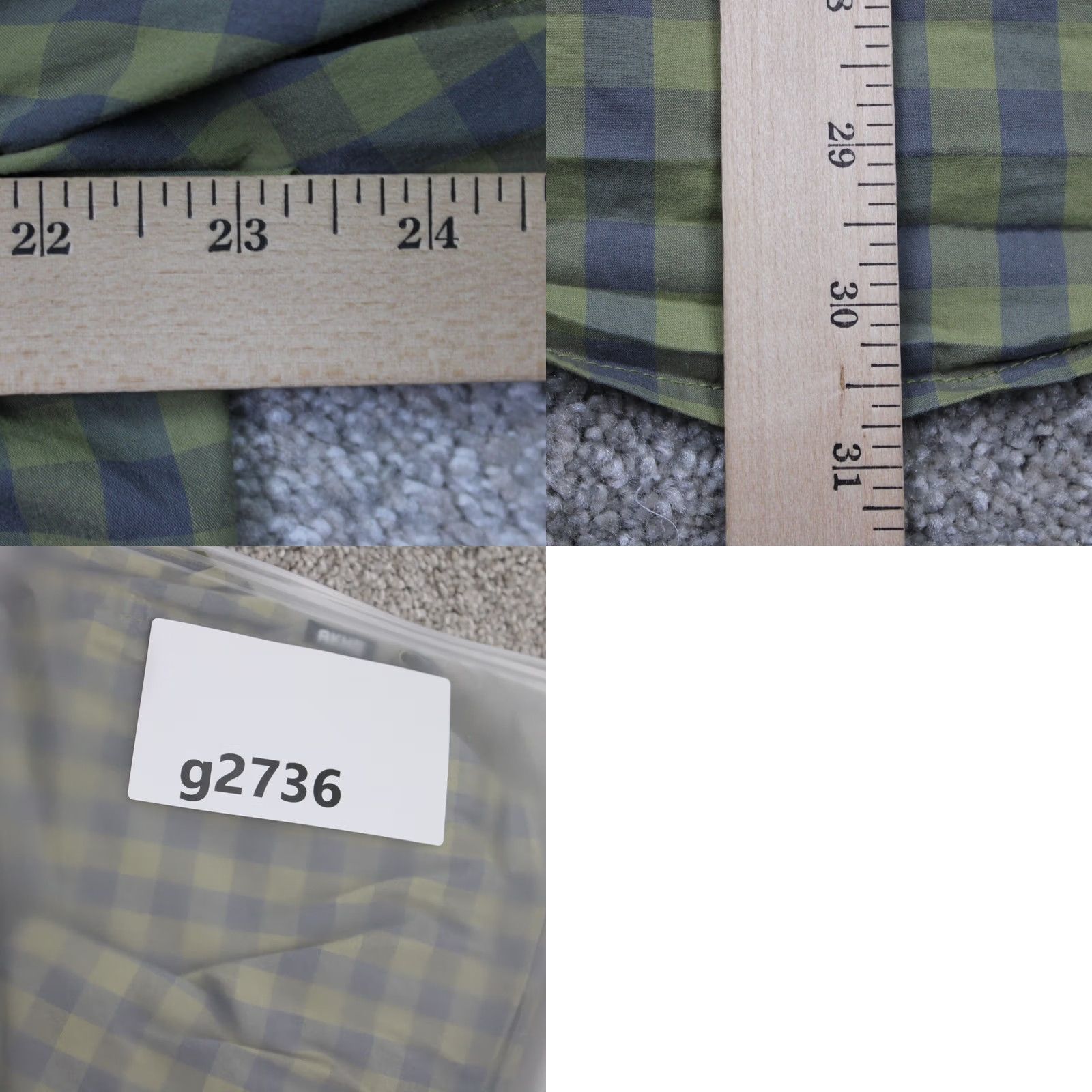 Vintage Alaskan Hardgear by Duluth Shirt Mens Large Green Slim Fit L/S Button-Up Plaid Outdoor Casual Workwear Long Sleeve Mens Size US L / EU 52-54 / 3 - 9 Thumbnail