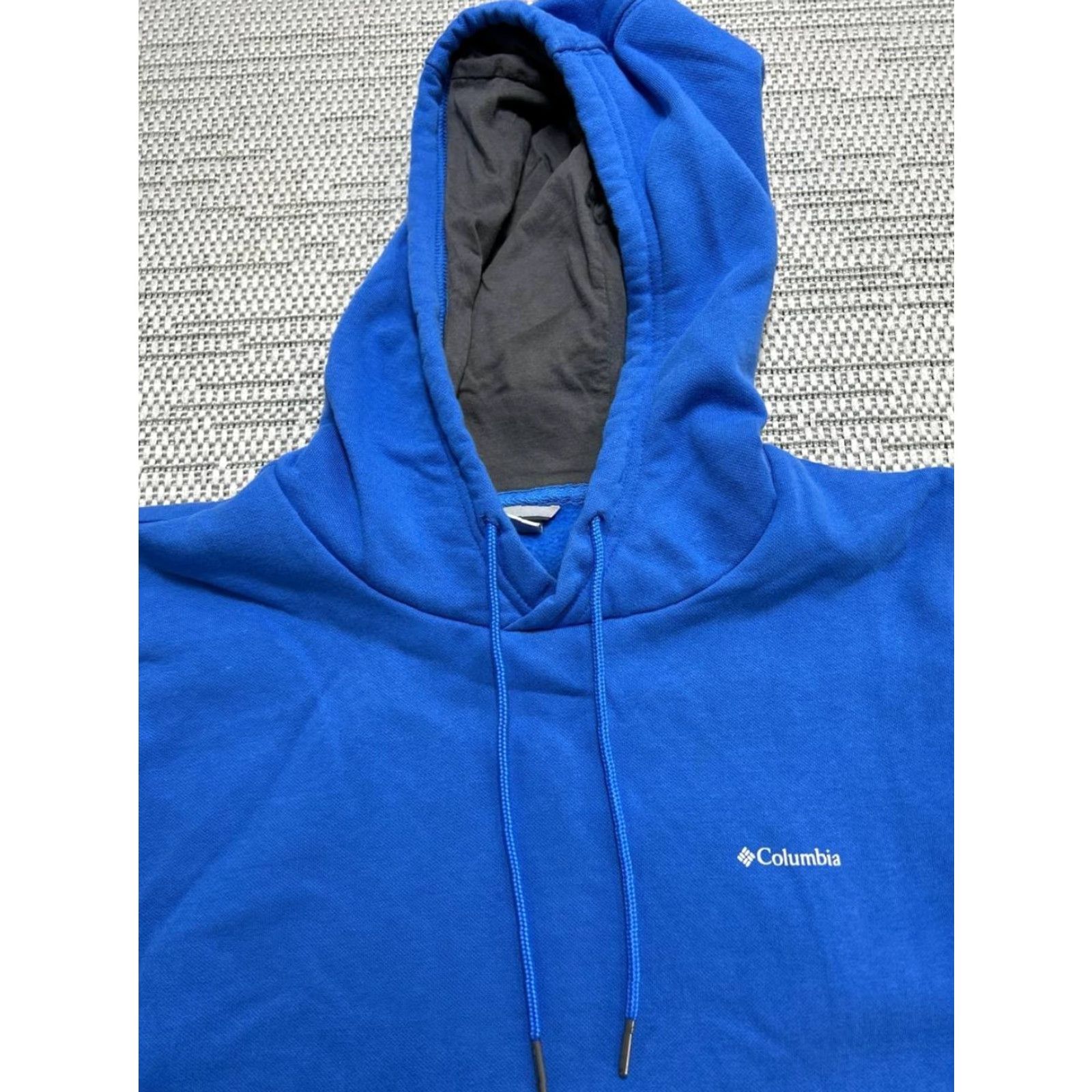 KangaROOS Columbia Fremont Hoodie Mens XL Blue Brushed Fleece Cotton Kangaroo Pockets Hooded Size US XL / EU 56 / 4 - 3 Thumbnail