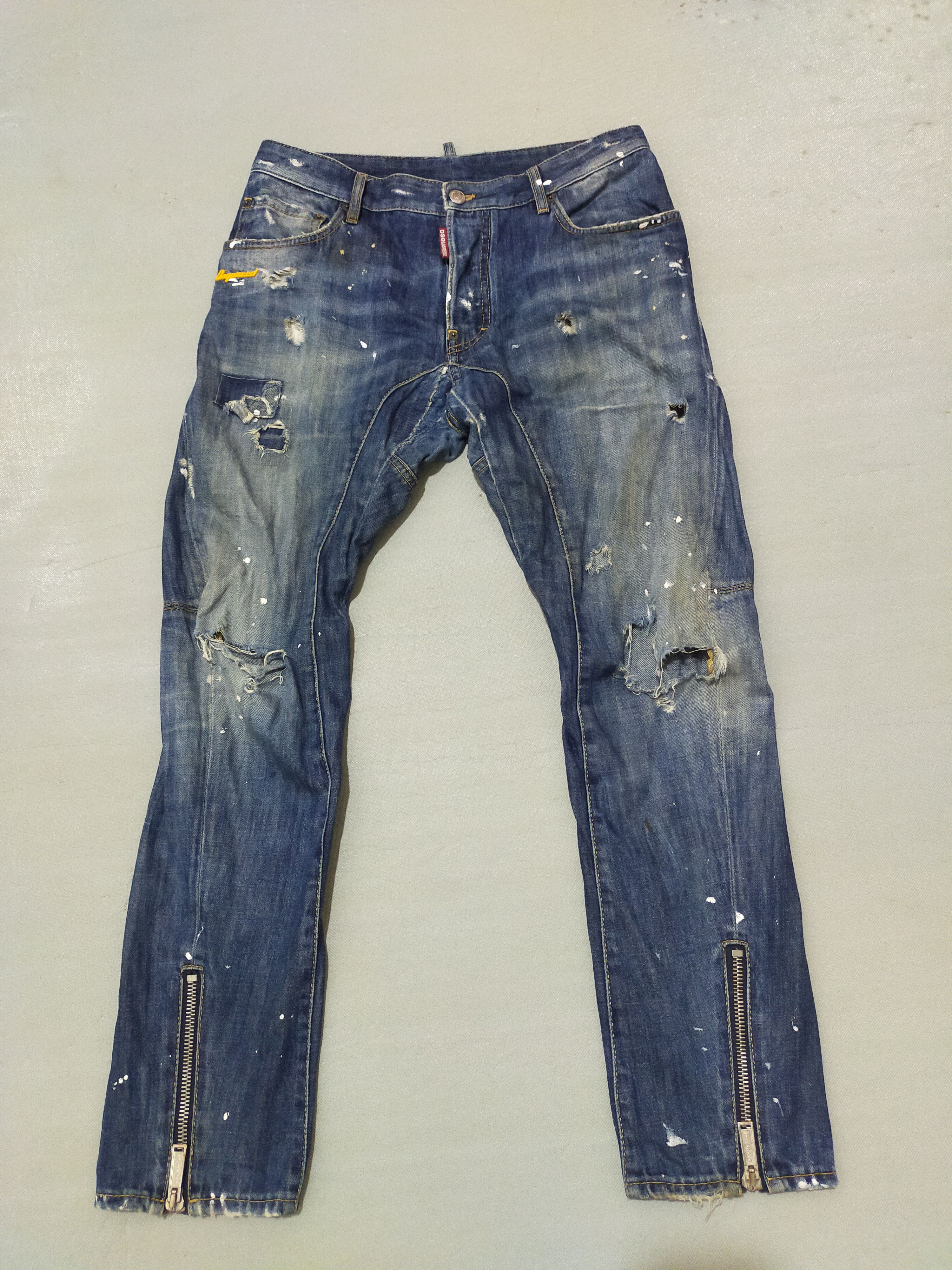 Dsquared2 DISTRESSED DSQUARED2 JEANS Size US 34 / EU 50 - 1 Thumbnail