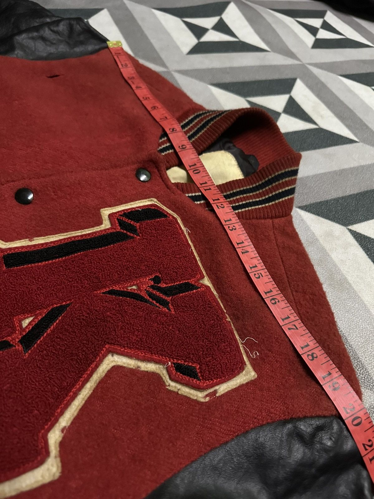 Vintage Vintage 70s Kansas city baseball varsity jacket Size US M / EU 48-50 / 2 - 11 Thumbnail