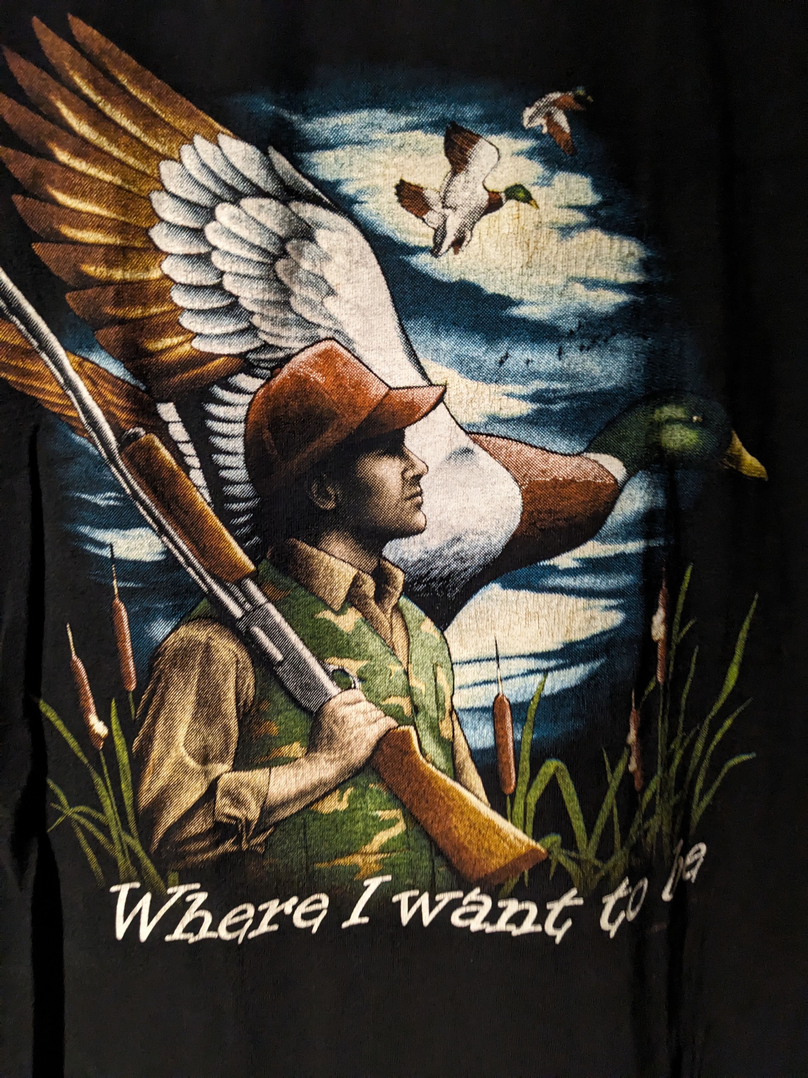 Vintage Vintage Y2K Where I Want to Be Thunder Sportswear T-Shirt Size US L / EU 52-54 / 3 - 2 Thumbnail