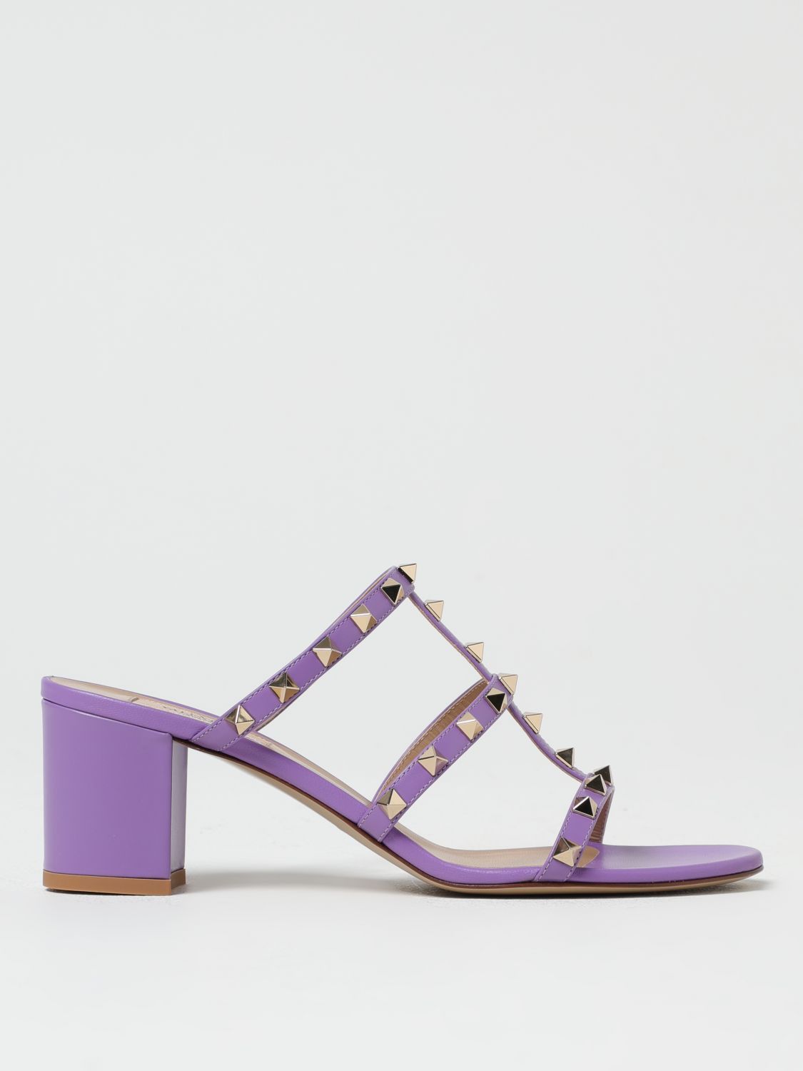 Valentino Valentino Garavani Heeled Sandals Woman Lilac Size US 6 / IT 36 - 1 Thumbnail