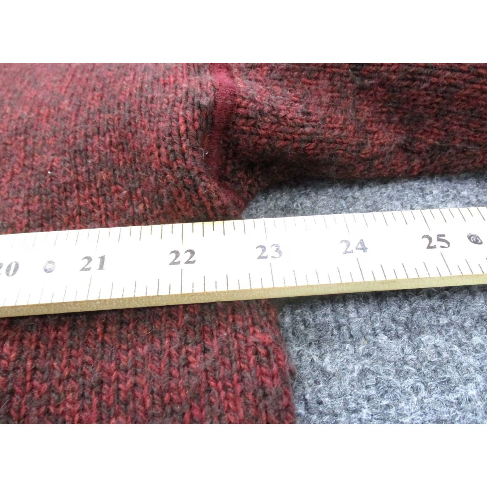 Vintage Woolrich Mens XL Red Pullover Sweater Shirt Knit Nylon Wool Sports Casual Pullover Crew Neck Knit Pattern Solid Vintage: No Size US XL / EU 56 / 4 - 5 Thumbnail