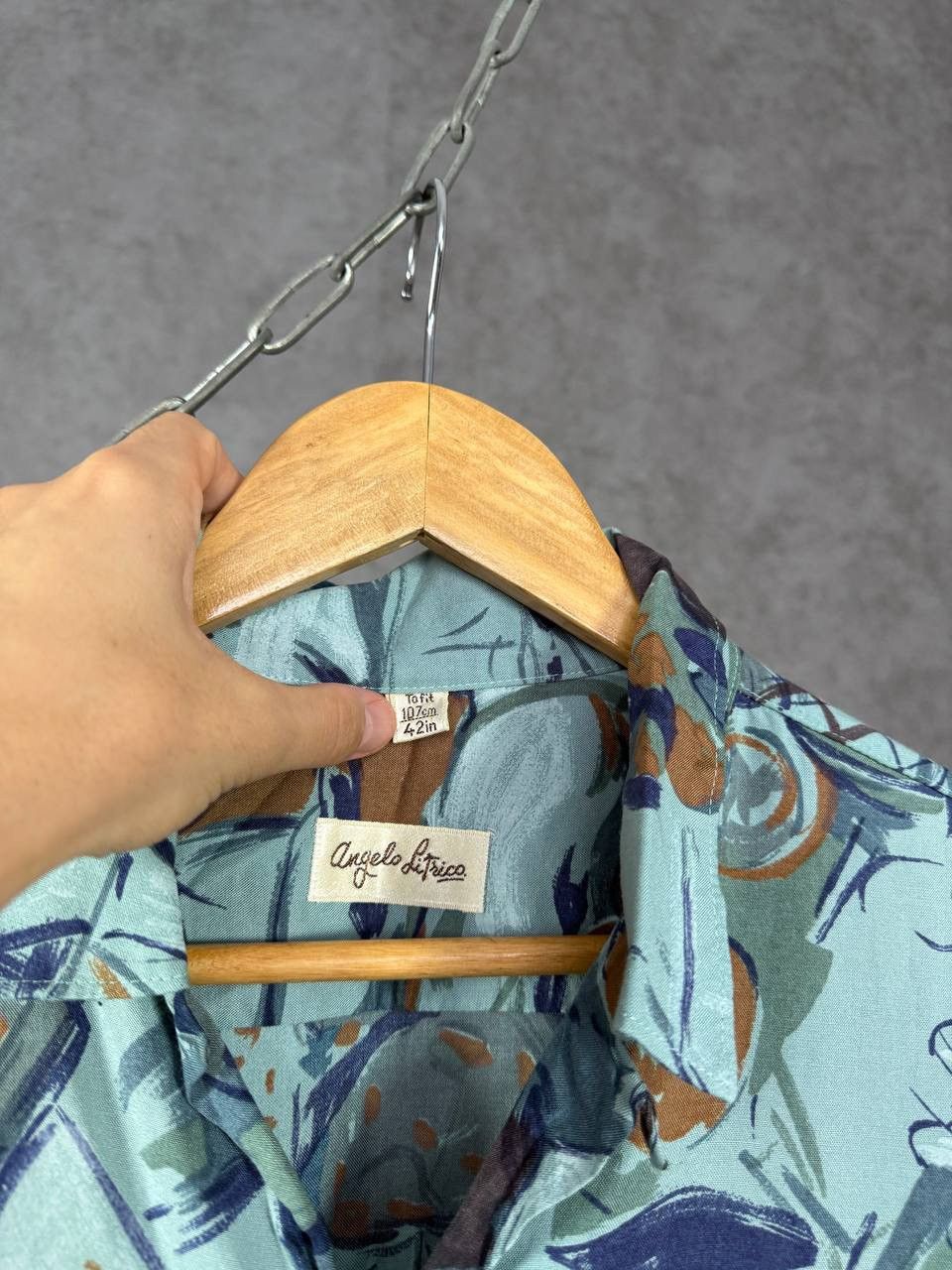 Vintage Art crazy hawaiian vintage shirt Size US XL / EU 56 / 4 - 3 Thumbnail