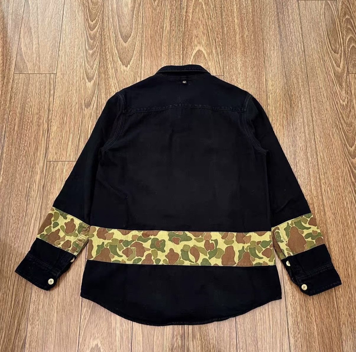 Visvim VISVIM ICT BLACK ELK BORDER FLANNEL SHIRT Size US L / EU 52-54 / 3 - 2 Thumbnail