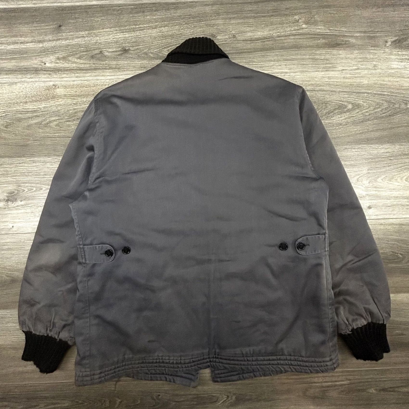 Vintage VINTAGE Lakeland Jacket Mens 44 Gray Bomber Jacket Quilted Insulated Zipper Workwear Casual Winter Mens Size US S / EU 44-46 / 1 - 2 Thumbnail